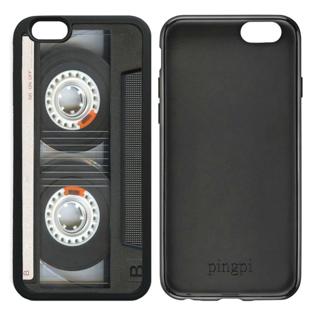 Funny Vintage 80s Music Cassette Tape Retro 3 Case for iPhone 6 6S